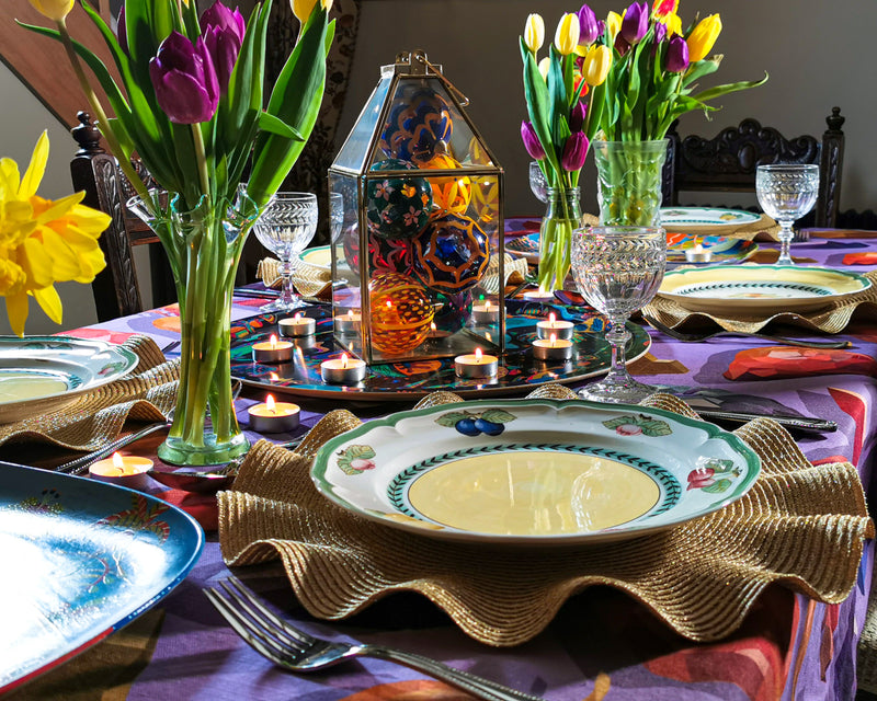 Crystal Cultivation · Purple Tablecloth – Vespertine